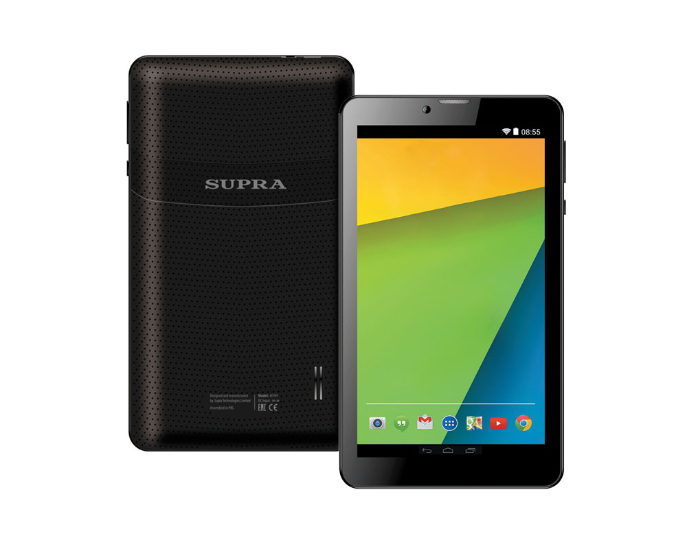 Интернет-планшет SUPRA M749 7" 4ядр 1024*600 0,5/8gb WIFI BT 2/0.3Mp Andr 5.1