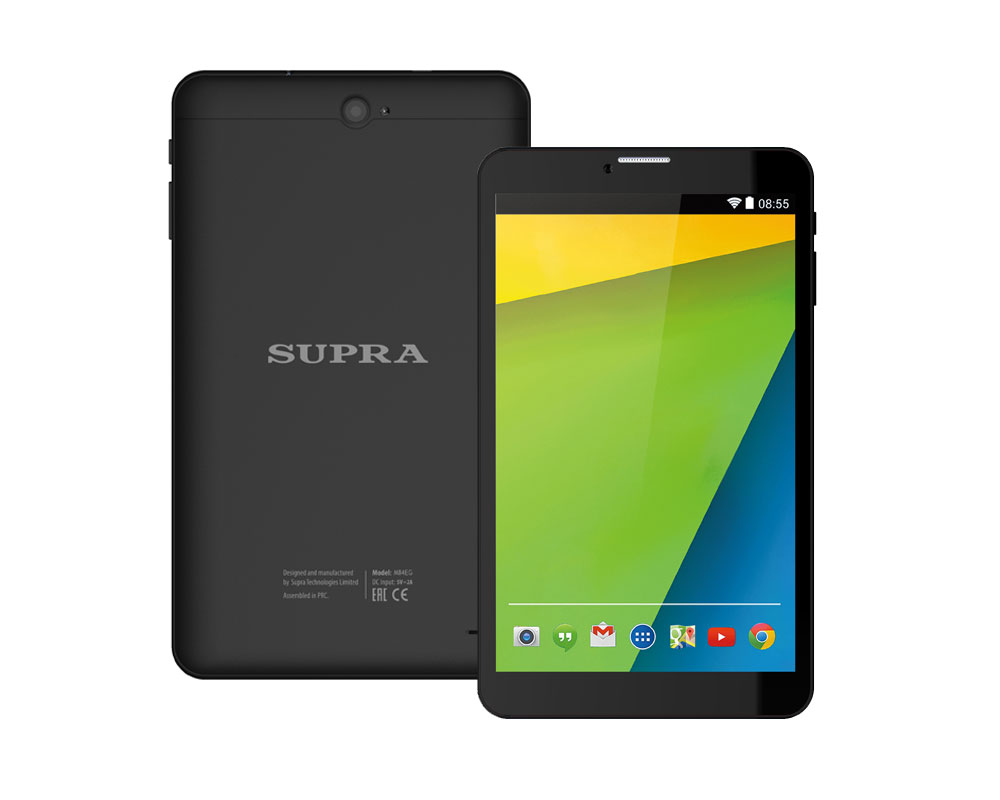 Интернет-планшет SUPRA M84EG 3G GPS  8" 1280*800 4ядра, 1/16gb,WF/BT, 2/0.3Mp, USB, HDMI, And5.1