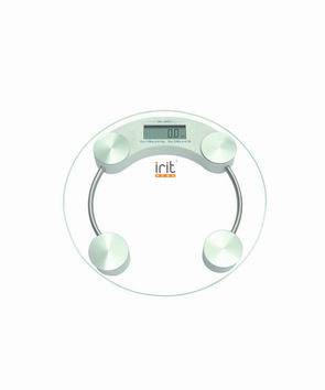 Весы напольные IRIT IR-7240 стекл (электронные, LCD дисплей, 150кг точность 100г)