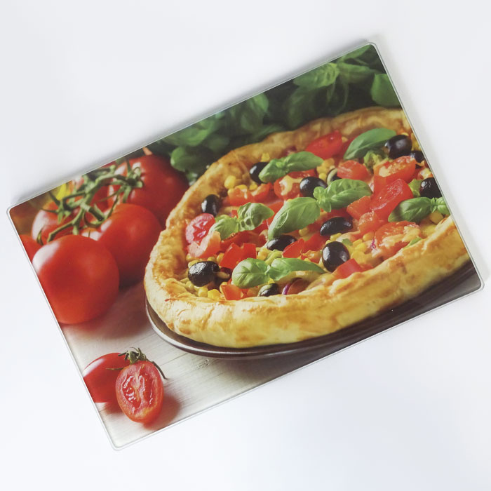 Доска разд стекло RD0053-ST  "Пицца" 20*30 см (24)