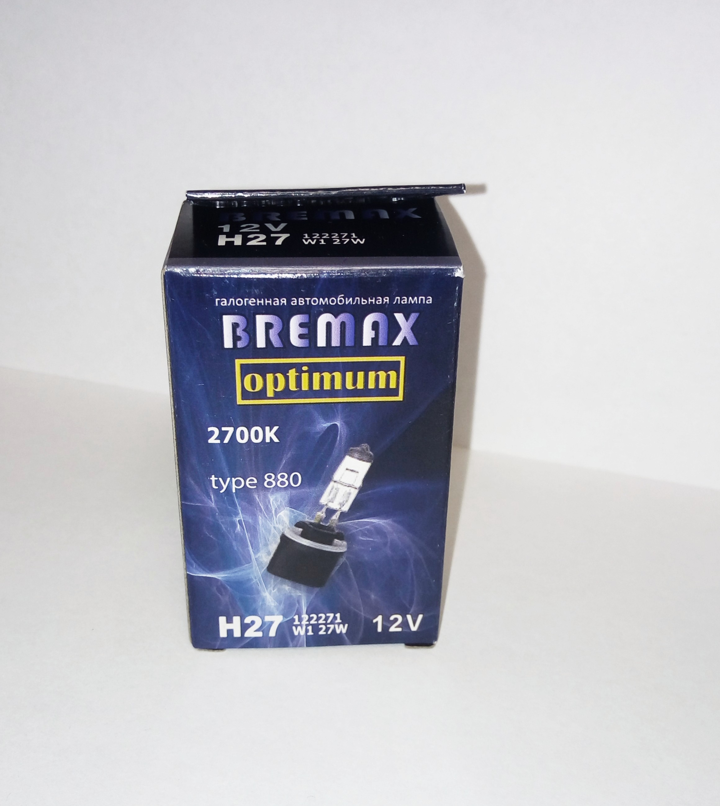 Лампа BREMAX H27-880 12V 27W 122271