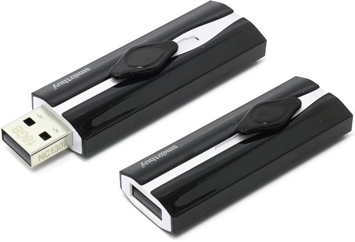 USB2.0 FlashDrives16Gb Smart Buy Comet Black