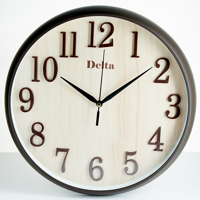 Часы настенные DELTA DT7-0010 30*30*3,5 (20)