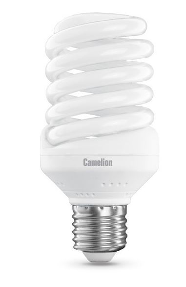 Энер лампа Camelion CF30-FS/842/E27 (спираль) Cool light (4200K) (30Вт 220В) (25 шт./уп.)