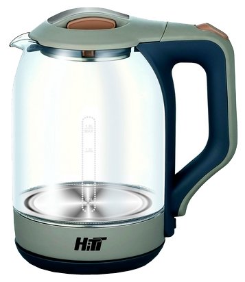 Чайник HITT HT-5009 стеклян корпус 1500 Вт, 1,8л