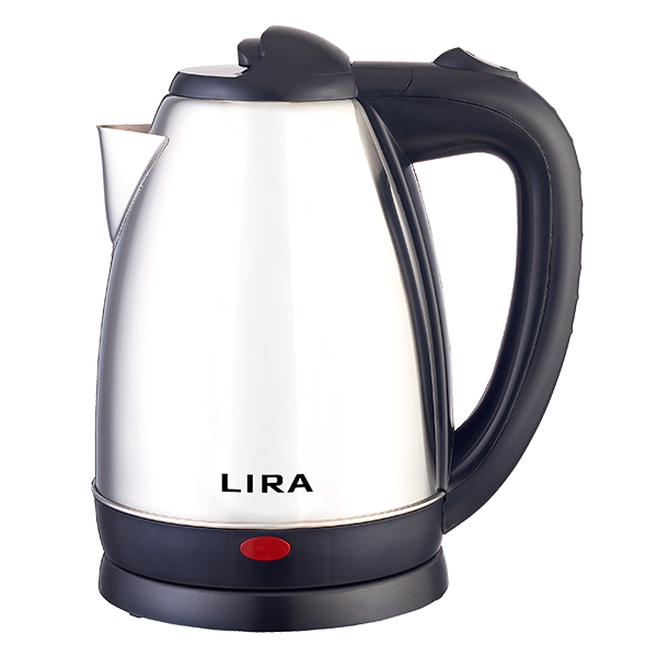 Чайник LIRA LR 0109 (диск,нерж. сталь, объем 1,8 л.1500Вт) уп.12