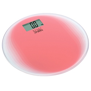 Весы напольные DELTA D-9353-S739 розовый (электронные, стекл, до 150 кг) 5/уп