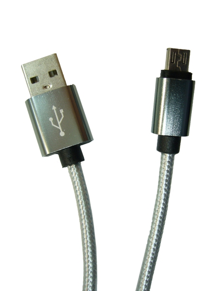 Кабель USB - micro USB Орбита OT-SMM30 (KM-20) силиконовый В ПАКЕТЕ 1м /20