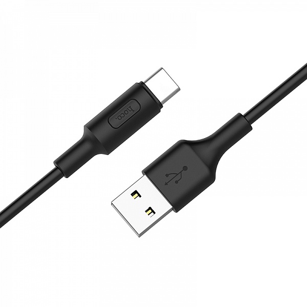 Кабель USB - TYPE C  HOCO X25 Чёрный  2A,1м