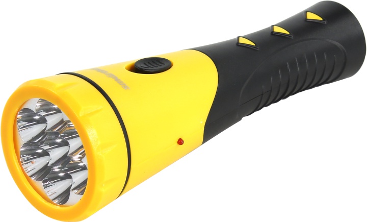 Фонарь Smartbuy Светодиодный Аккумуляторный 7 LED  желтый SBF-65-Y