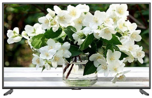 LCD телевизор  Hyundai 50" H-LED50U507BS2 черный Ultra HD DVB-T2/C/S2 USB (RUS)