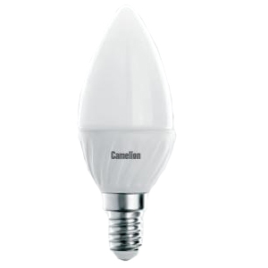 Эл. лампа светодиодная Camelion LED-C35-3W-/830/E14(Свеча 3Вт 220В, аналог 30Вт) уп.10