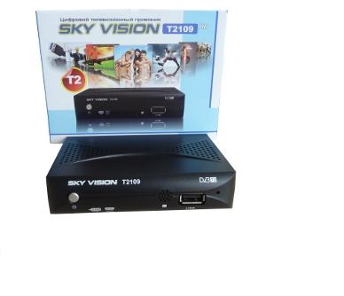 Цифровая TV приставка (DVB-T2) Sky Vision T2109HD