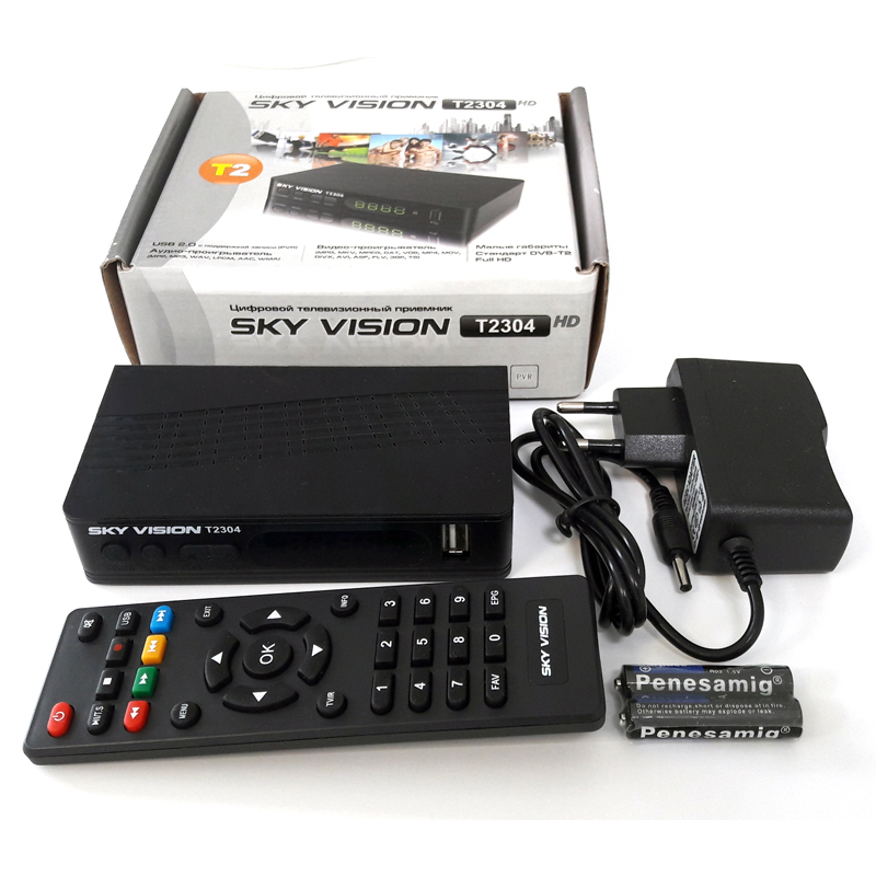 Цифровая TV приставка (DVB-T2) Sky Vision T2304HD