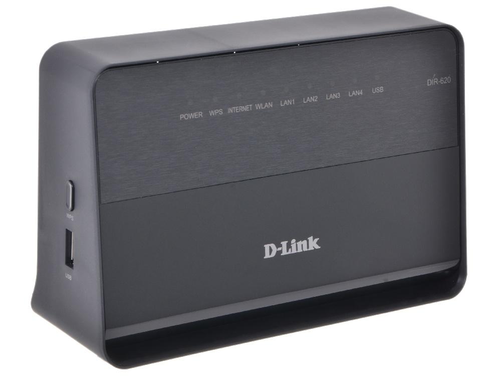 Маршрутизатор (роутер WiFi) D-Link DIR-620/A/E1B 10/100 300MBPS 1WAN/4LAN