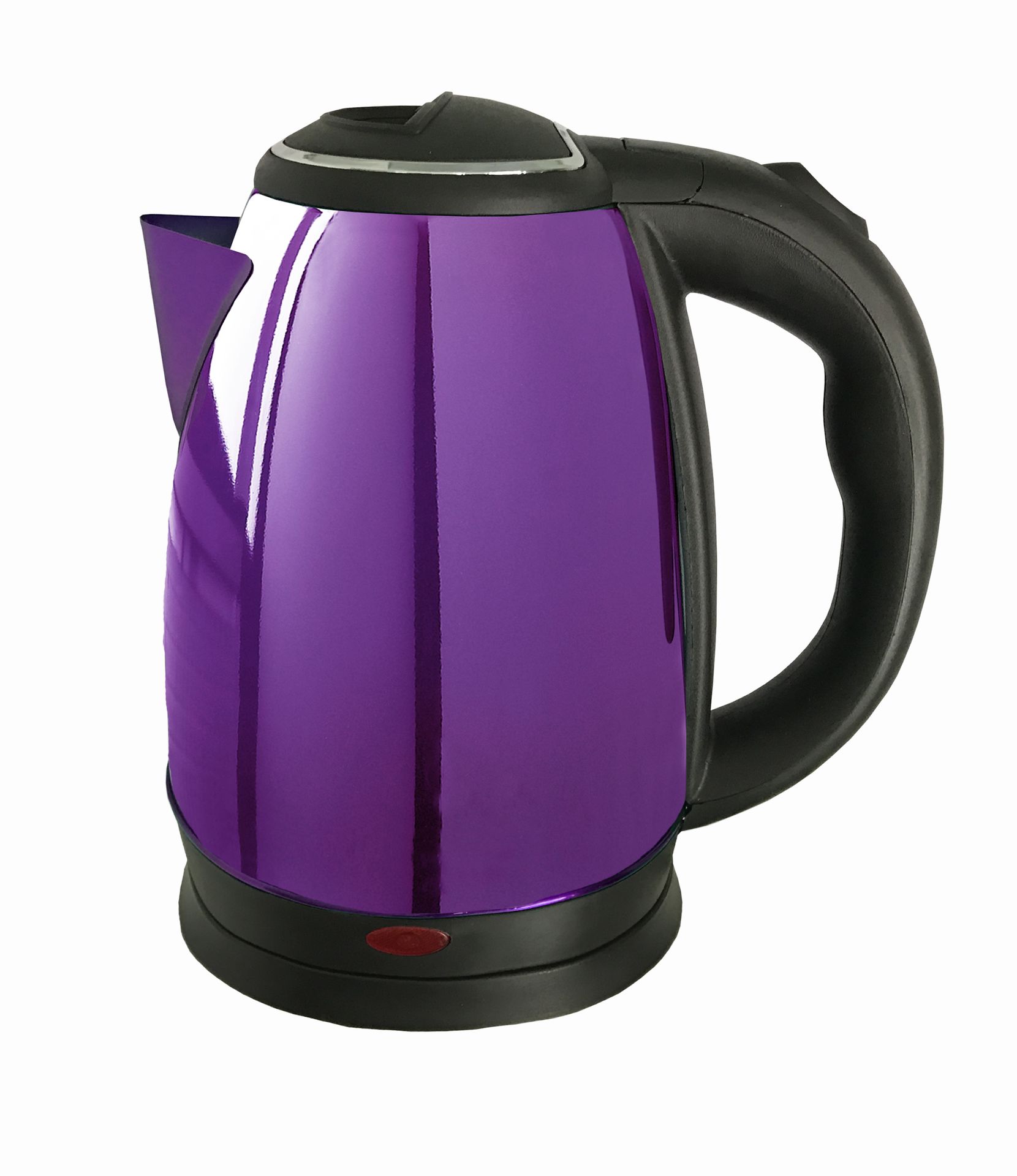 Чайник IRIT IR-1336  нерж фиолетовый (2л, 1,5кВт, дисковый, вращение) 12 шт/уп