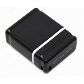 USB2.0 FlashDrives16Gb QUMO Nano чёрный