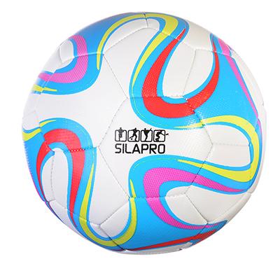 Мяч футбольный, 4сл, р.5 22см, PU, сшитый, дизайн 3   133-034