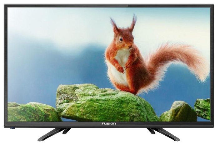 LCD телевизор FUSION FLTV-24B100 чёрн (24" LED HD USB HDMI)