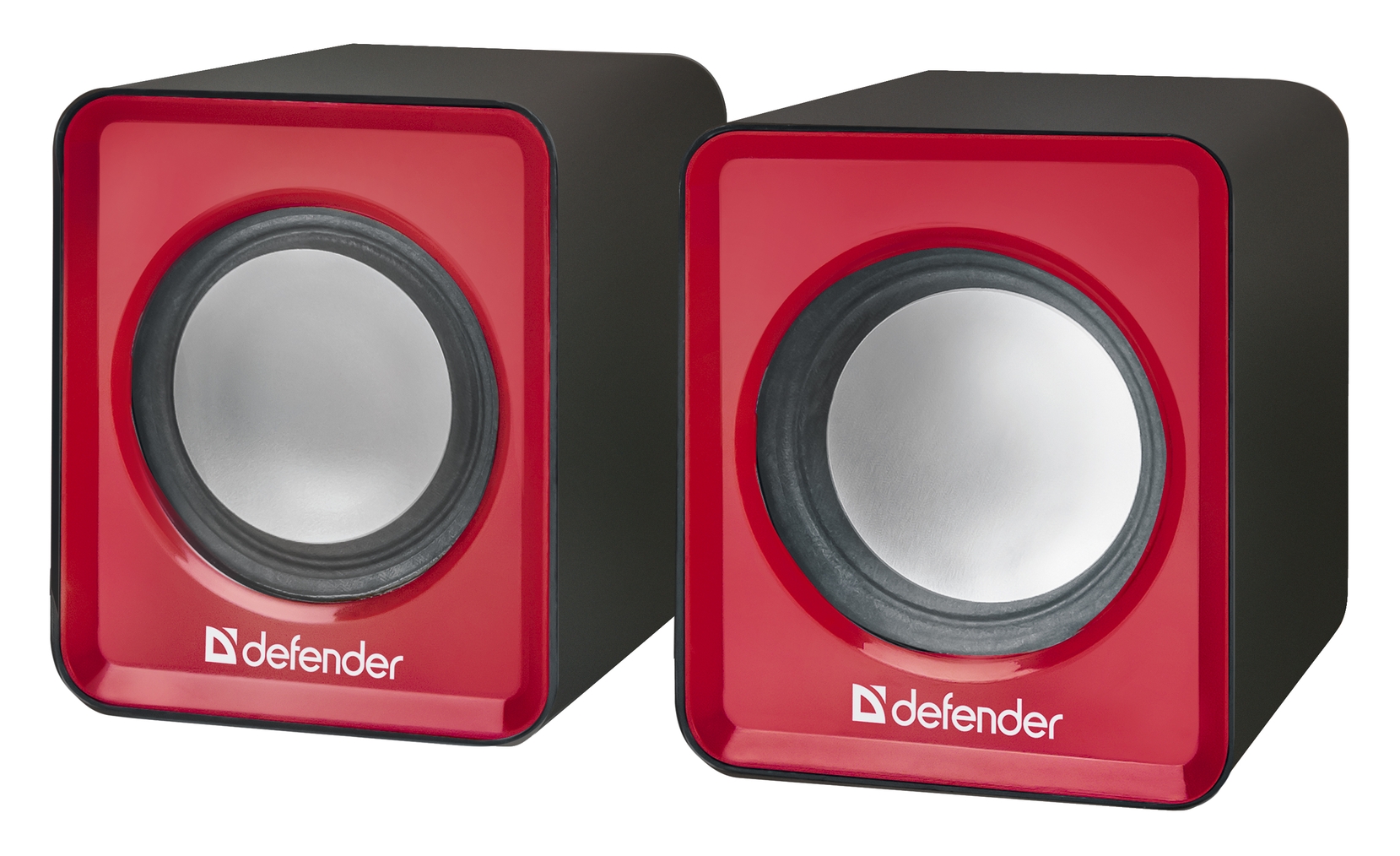 Колонки Defender SPK 22 Red  2.0 USB, 2*2,5W интерфейс