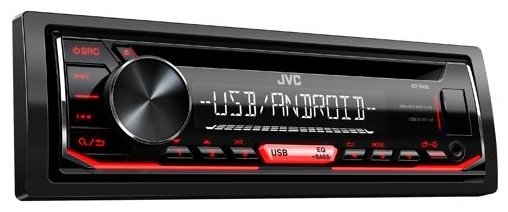 Авто магнитола  JVC KD-R492   (CD/MP3/USB)