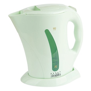 Чайник DELTA DL-1300 зеленый: 2200 Вт, 1,7 л, откр. нагрев. элем., шкала уровня воды (6/уп)
