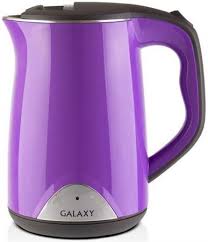 Чайник Galaxy GL 0301 фиолетовый (2 кВт, 1,5л, двойная стенка нерж и пластик) 6/уп