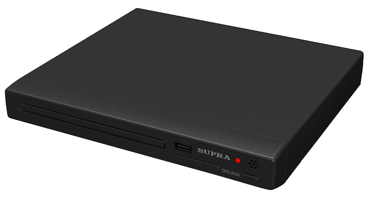 плеер  DVD  SUPRA DVS-203X черный