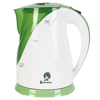 Чайник  Василиса Т5-2200 бел/зелен 1,7л, 2200  Вт (уп.8шт)