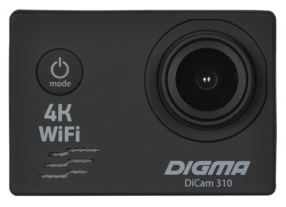 Экшн камера Digma DiCam 310 черный