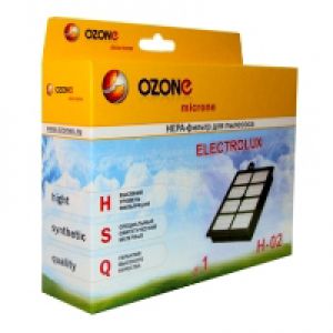 OZONE H-02 НЕРА-фильтр д/пылесоса  Electrolux, Phi;ips, AEG, Bork, Thomas, Volta