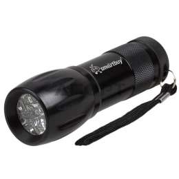 Фонарь Smartbuy Светодиодный алюминиевый 9 LED черный (SBF-305-K)