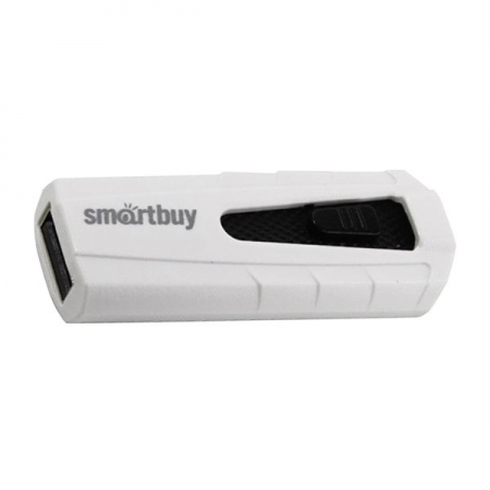 USB2.0 FlashDrives32 Gb Smart Buy  IRON White/Black (SB32GBIR-W)