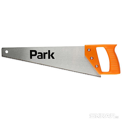 Ножовка по дереву  Park с пластиковой ручкой 35 см