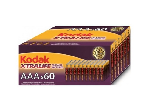 Бат LR3            Kodak BP-60 colour box  XTRALIFE (60шт)  [K3A-60]
