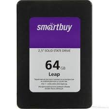 Накопитель 2,5" SSD Smartbuy Leap SATA-III 64GB 7mm Marvell 88NV1120 3D MLC