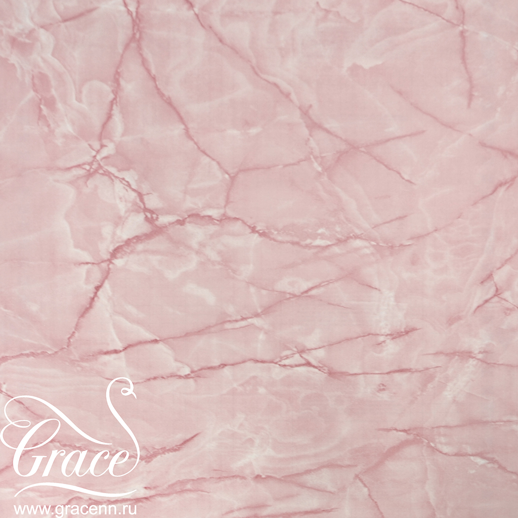 Пленка самоклеющаяся Grace 5218-1-45 розовый мрамор, повышенная плотность, 45см/8м