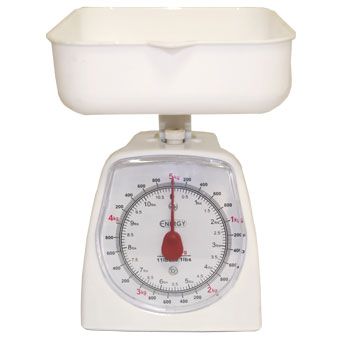Весы кухонные ENERGY EN-406МК (механические, квадратные, 0-5кг)