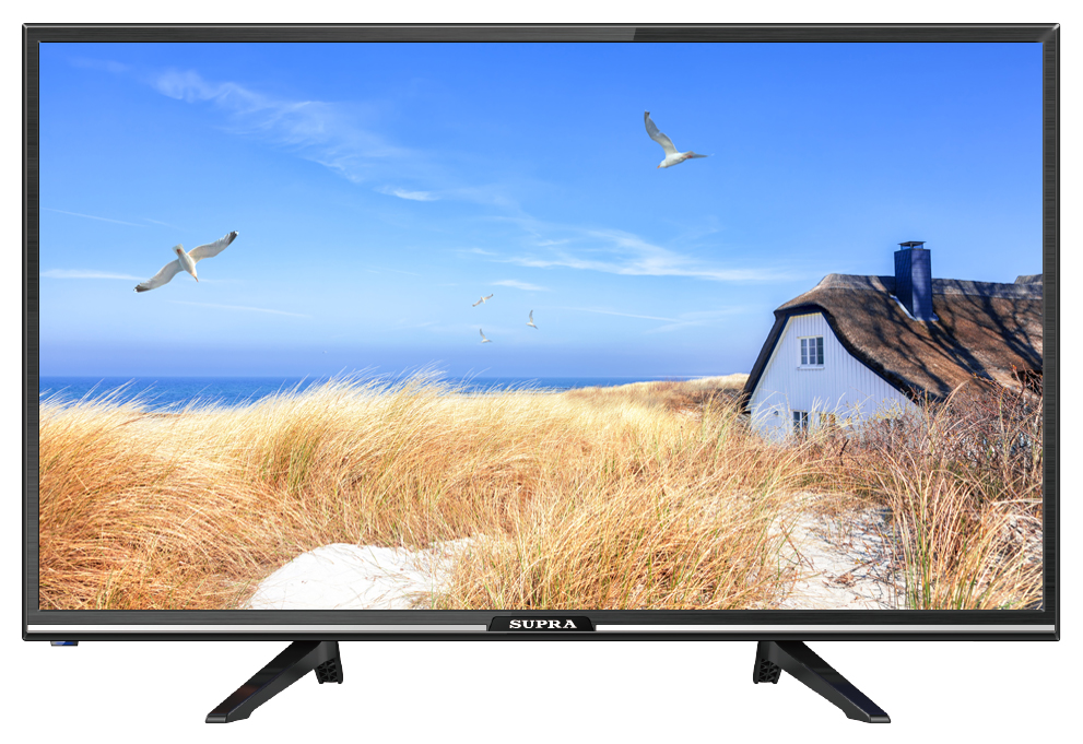 LCD телевизор  SUPRA STV-LC32LT0110W чёрн (32" LED HDReady DVB-T/ DVB-T2 USB(видео MKV) HDMI 2*5Вт)