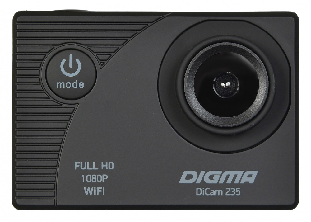 Экшн камера Digma DiCam 235 черный