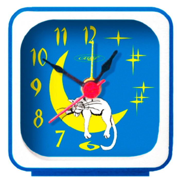 Часы будильник  Салют 3Б-А4.1-503 ЗАСОНЯ (24/уп)