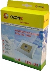 OZONE micron UN-01 универсальные синтетические пылесборники 4шт. Размер картона: 100 х 130 мм. Диам
