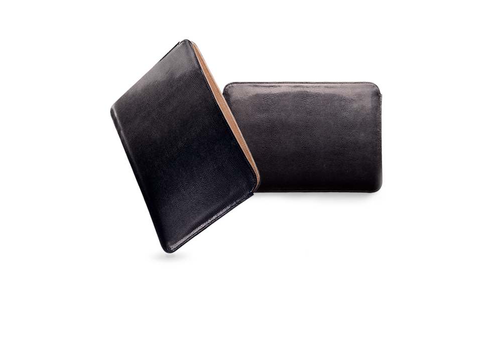 чехол-папка для планшетов 10" 3Q C1003LH-BL Черный кожаный