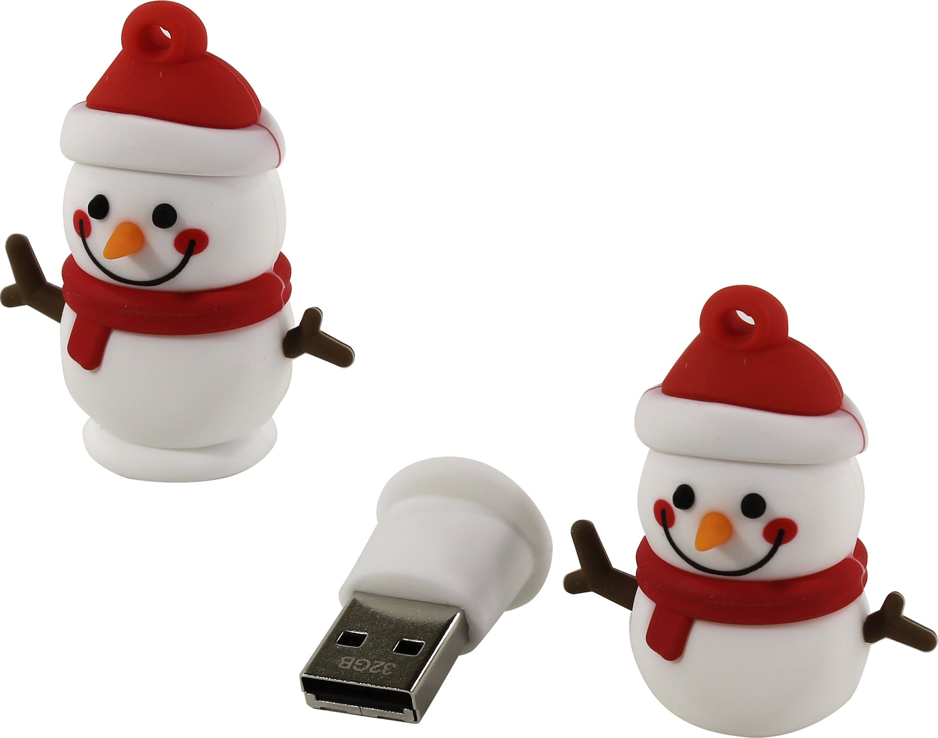 USB2.0 FlashDrives32 Gb Smart Buy NY series Снеговик (SB32GBSnowP)