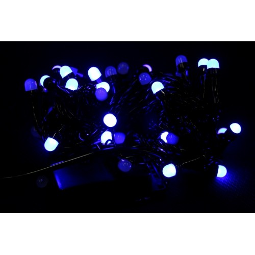 Эл.гирл. светодиод.100 LED (шарики, синие) LED-8033