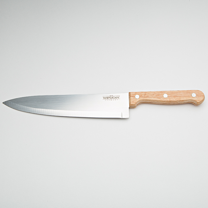Нож Webber BE-2252A дл.лезвия 20,3см, поварской "Русские мотивы" нерж.сталь, (12/уп)