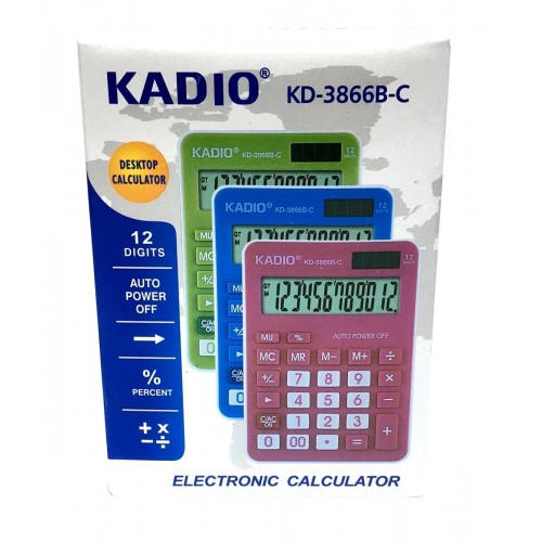 Калькулятор Kadio KD-3866B-C