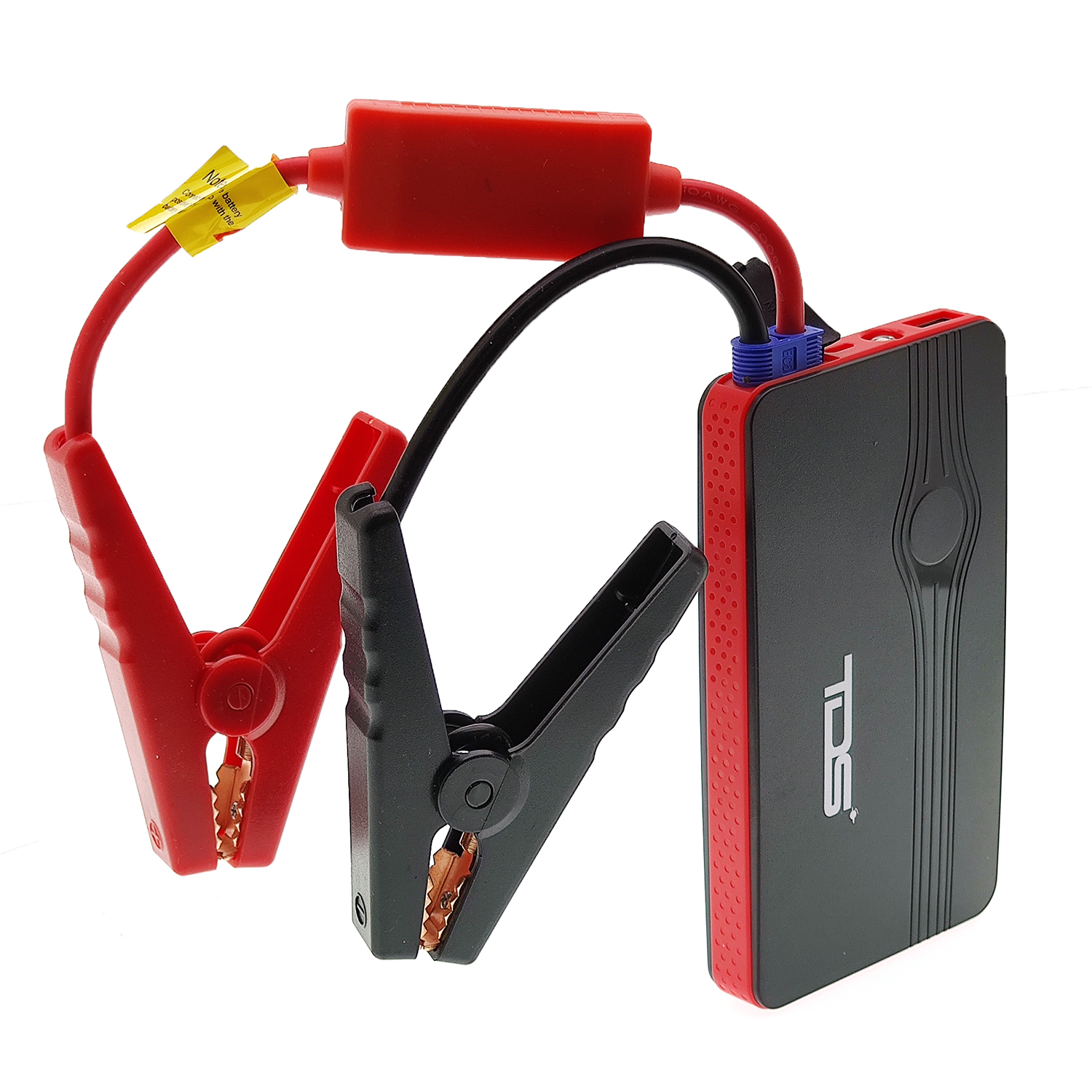 Пуско-зарядное устройство порт TDS TS-CAU53 красн (Li, 6000мАч, 180A, max 300А, крокод,фонарь, USB)