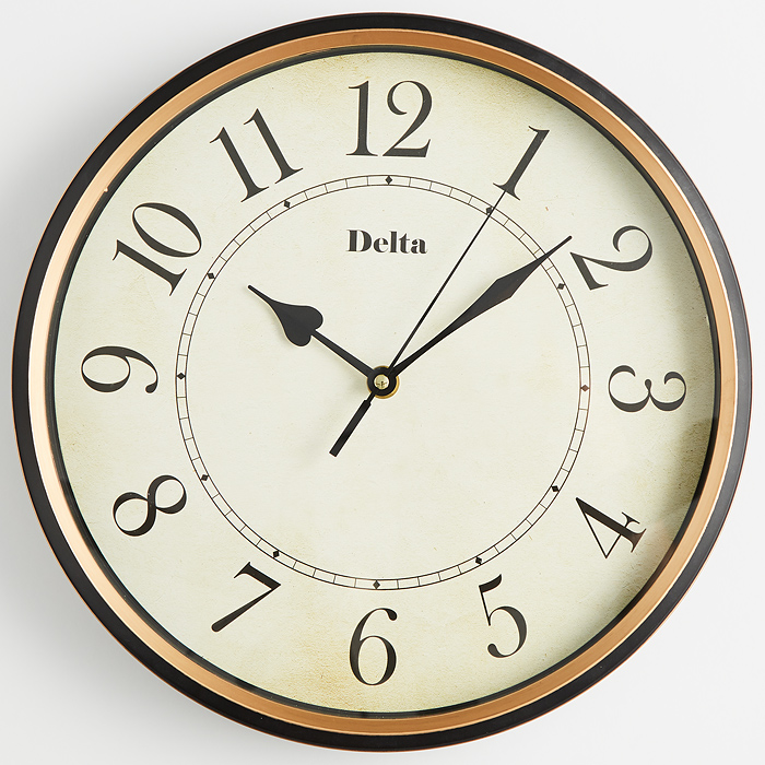 Часы настенные DELTA DT9-0004 d=31*31*5 cм (10)