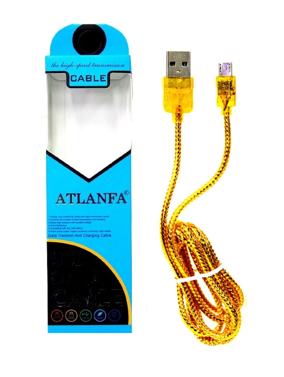 Кабель USB - micro USB ATLANFA AT-710V (с ароматом)